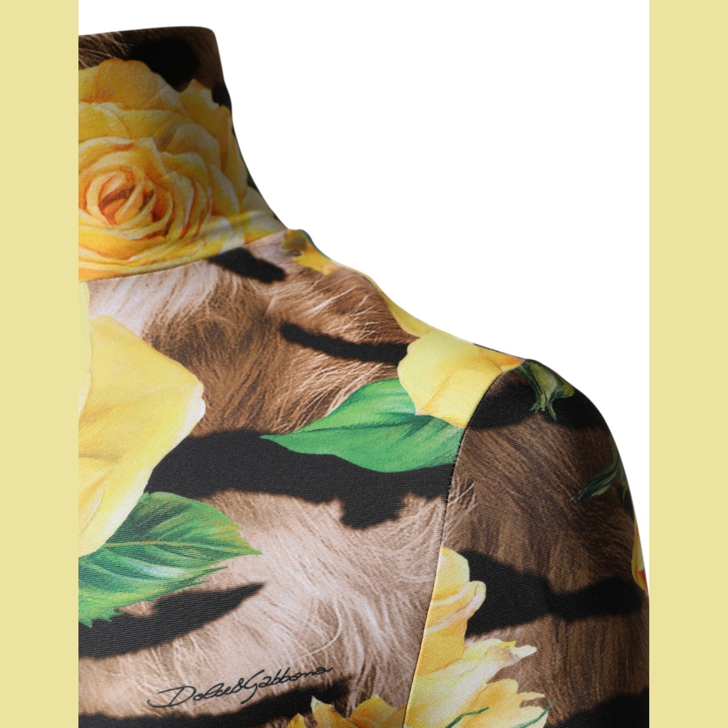 Dolce & Gabbana Multicolor Floral Print Sheath Mini Dress Dolce & Gabbana