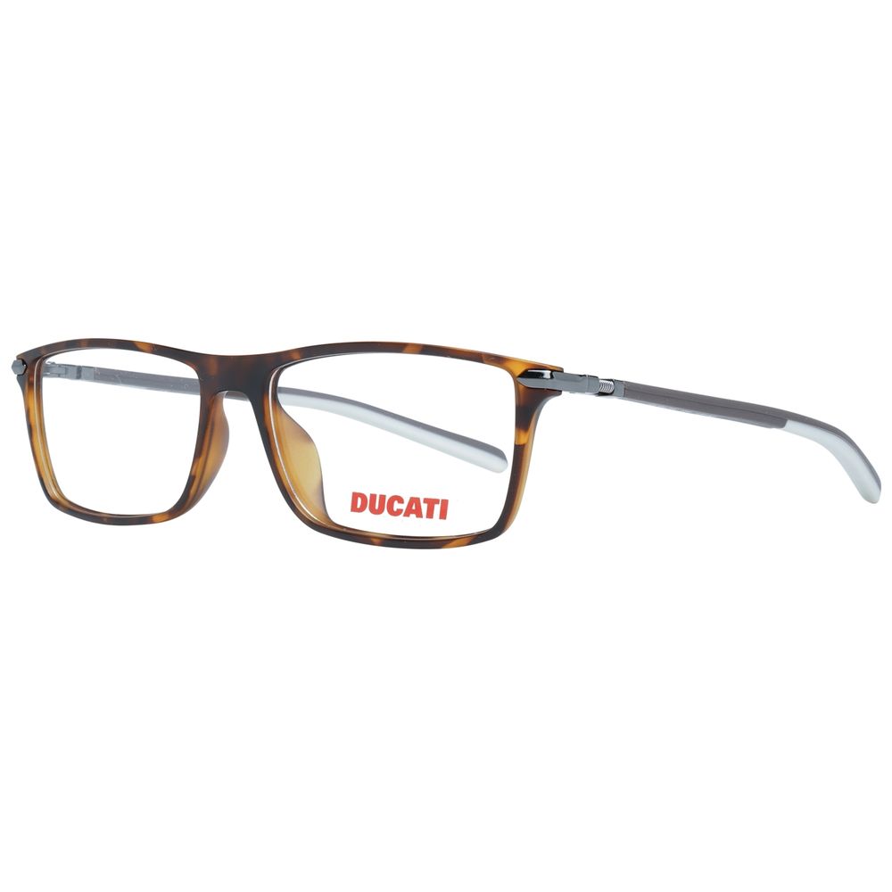 Ducati Brown Plastic Glasses Frames