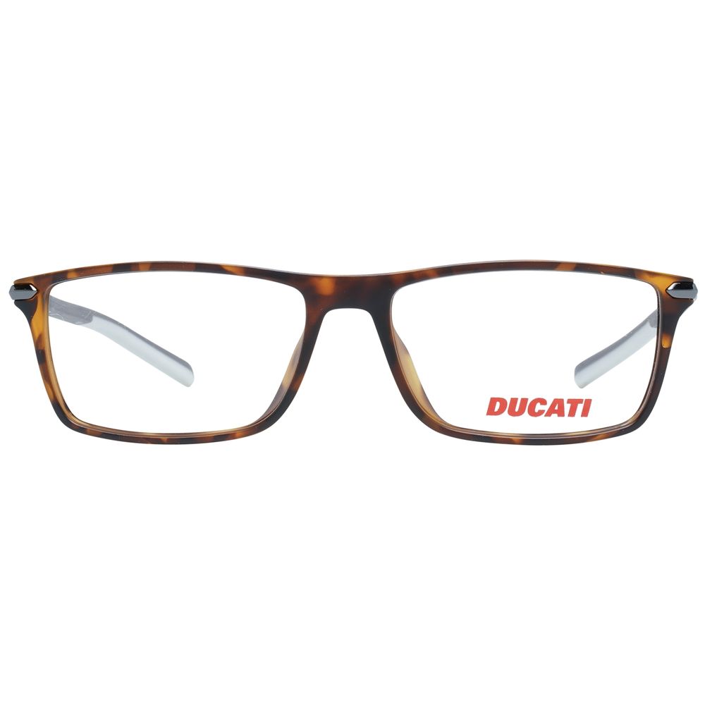 Ducati Brown Plastic Glasses Frames