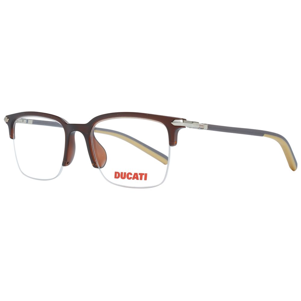 Ducati Brown Plastic Glasses Frames
