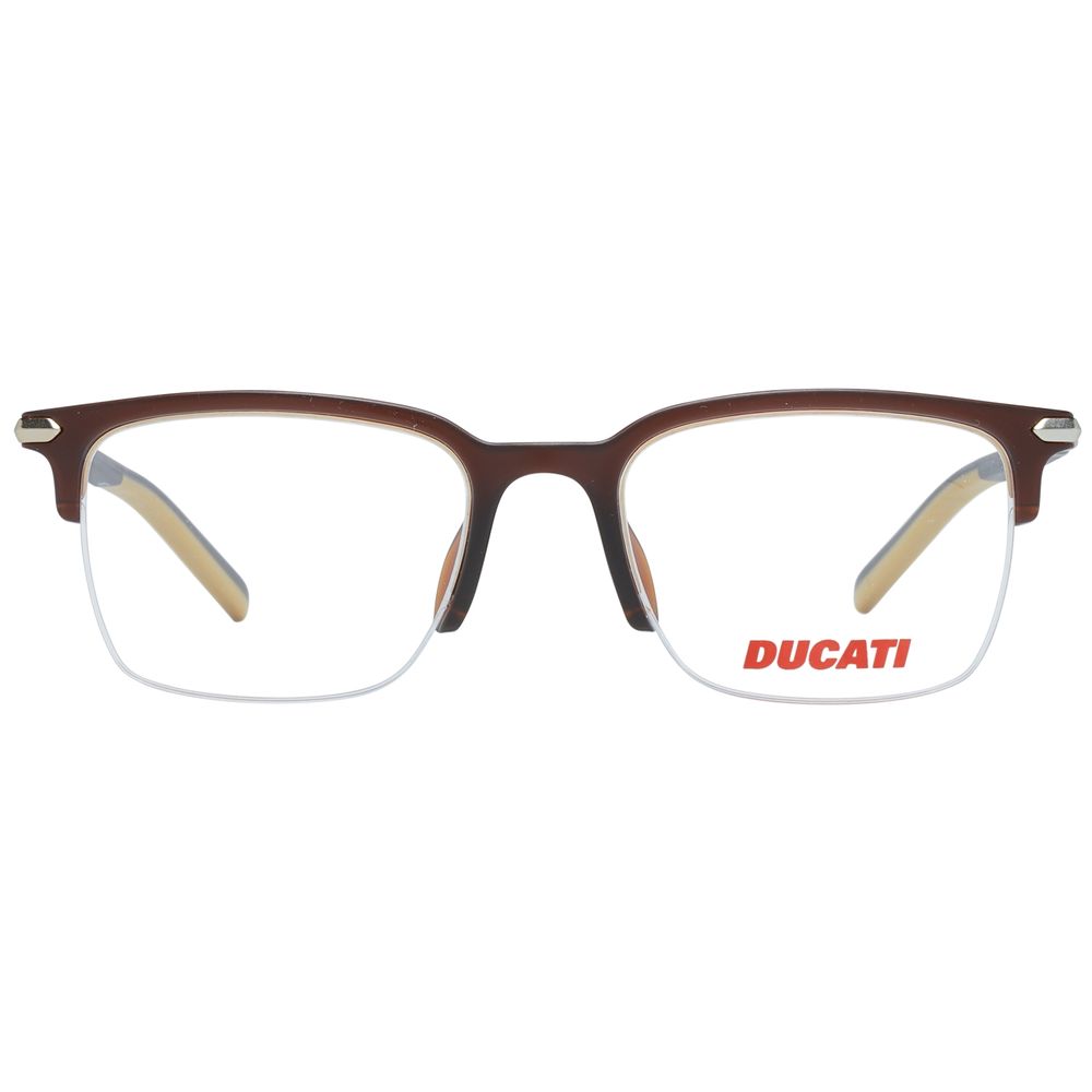 Ducati Brown Plastic Glasses Frames