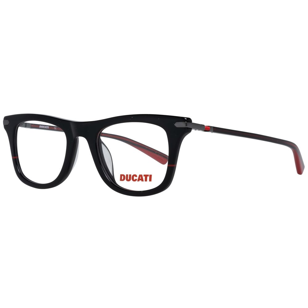 Ducati Black Plastic Glasses Frames