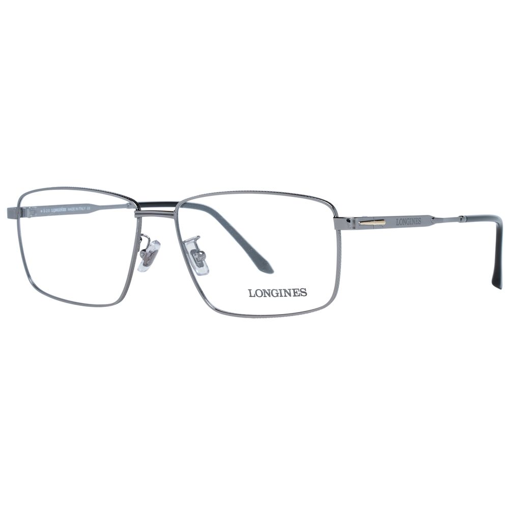 Longines Gray Metal Glasses Frames Longines