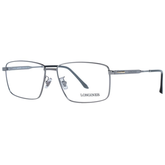 Longines Gray Metal Glasses Frames Longines