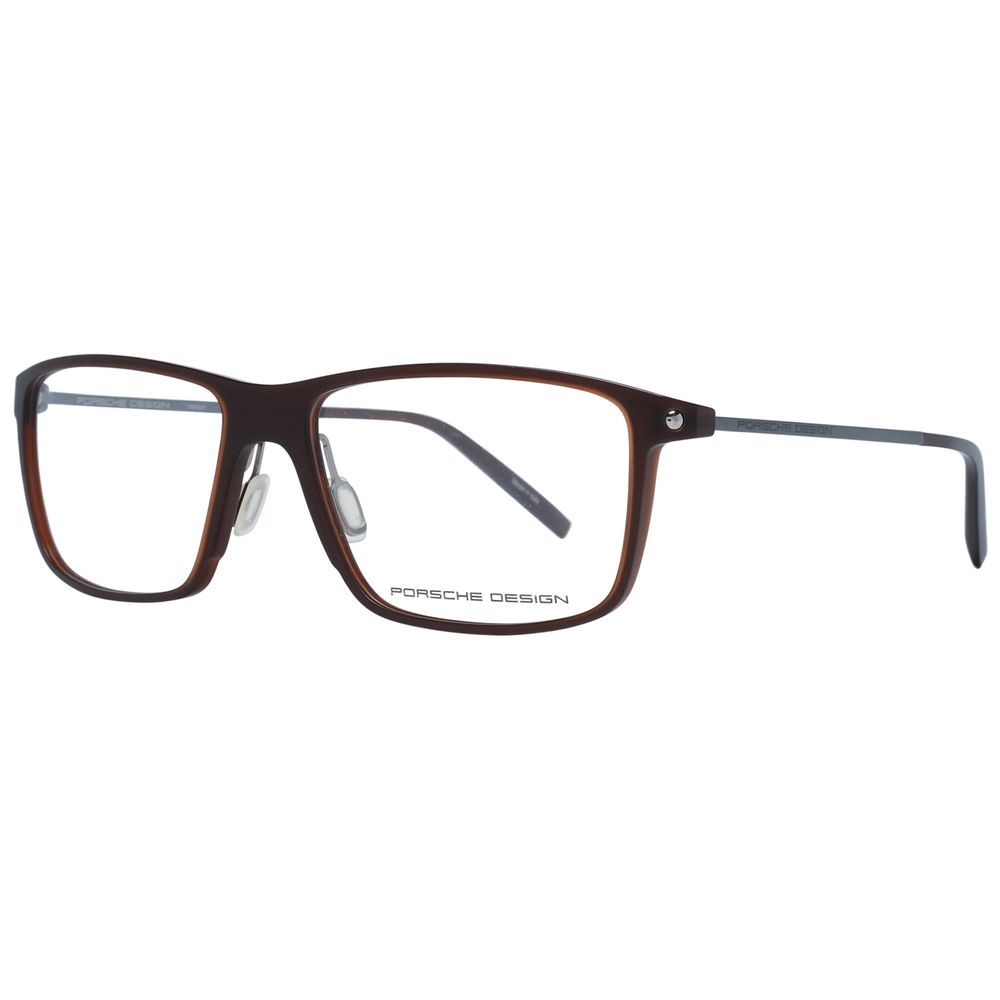 Porsche Design Brown Plastic Glasses Frames