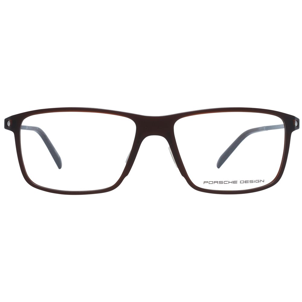 Porsche Design Brown Plastic Glasses Frames