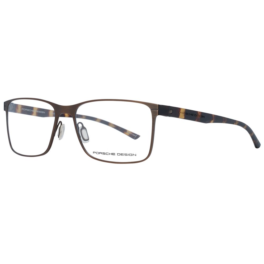 Porsche Design Brown Titanium Glasses Frames