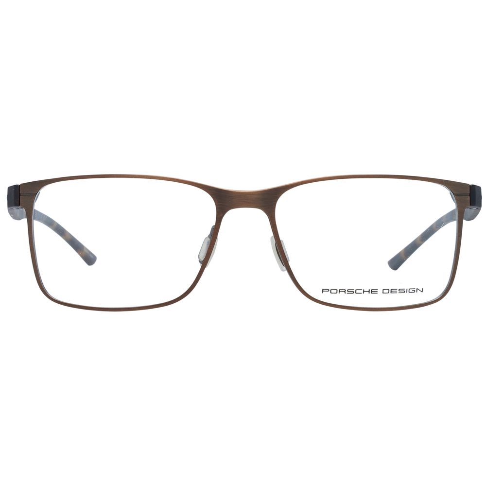 Porsche Design Brown Titanium Glasses Frames
