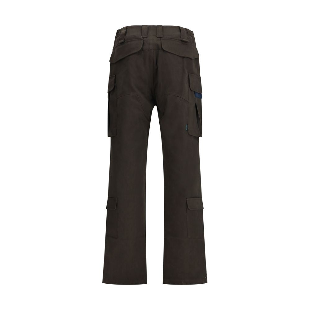 GR10K Brown Cotton Cargo Pants GR10K