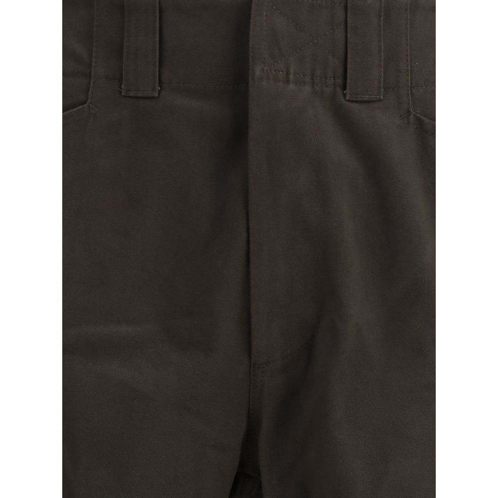 GR10K Brown Cotton Cargo Pants GR10K