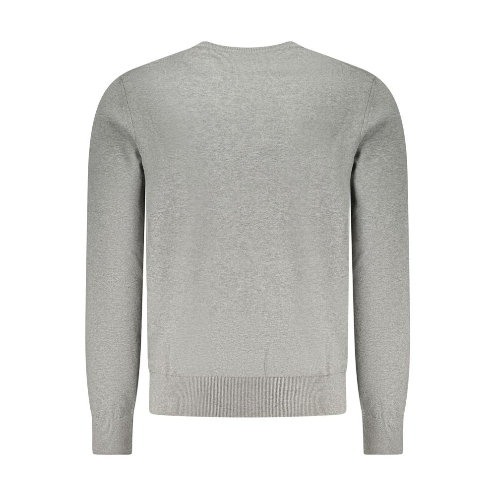 Hugo Boss Grigio Cotton Men's Sweater Hugo Boss