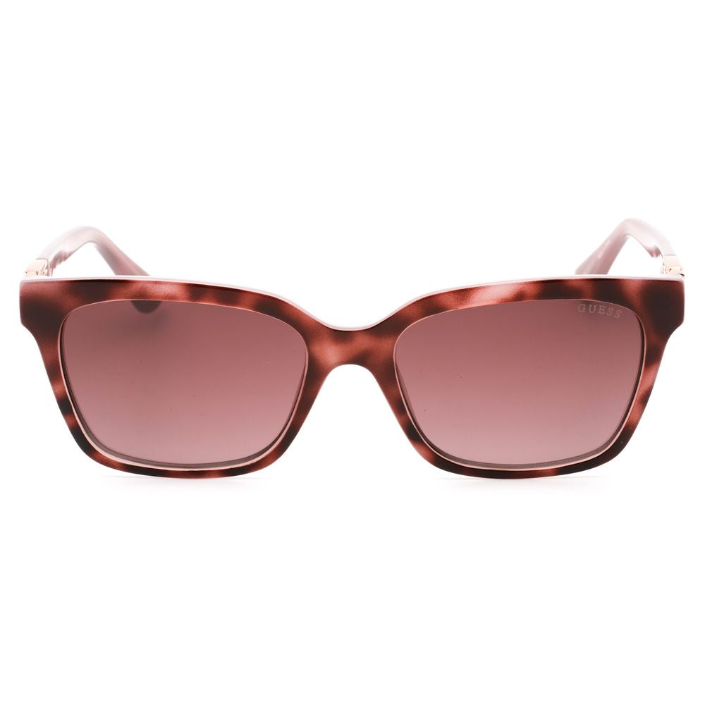 Guess Red Resin Sunglasses Guess
