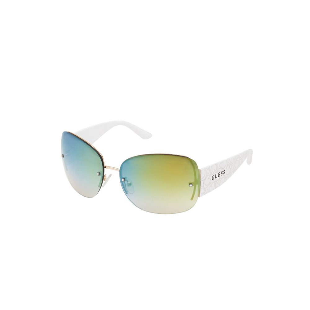 Guess Gold Metal Sunglasses Guess