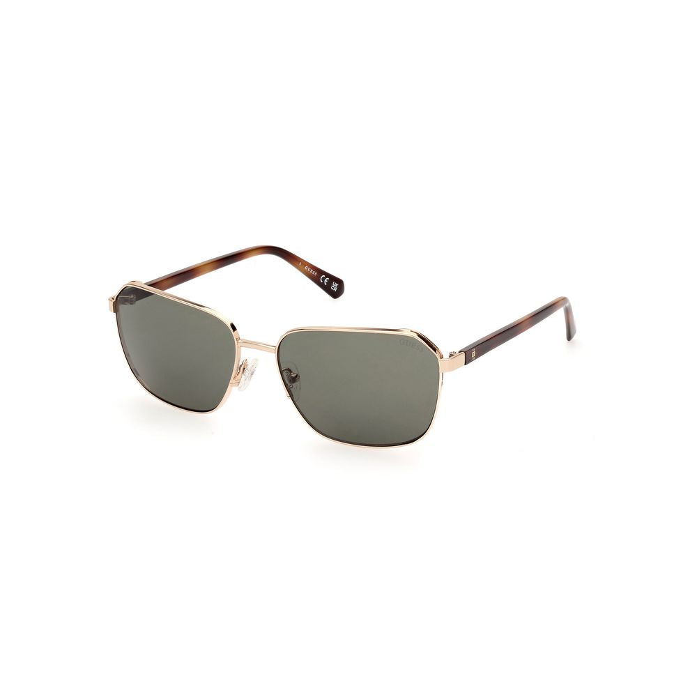 Guess Gold Metal Sunglasses Guess