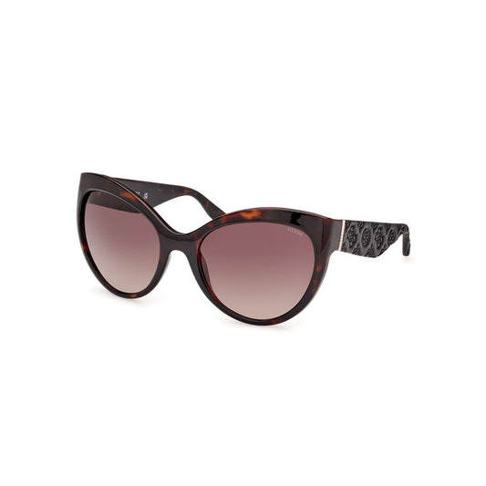 Guess Brown Resin Sunglasses Guess