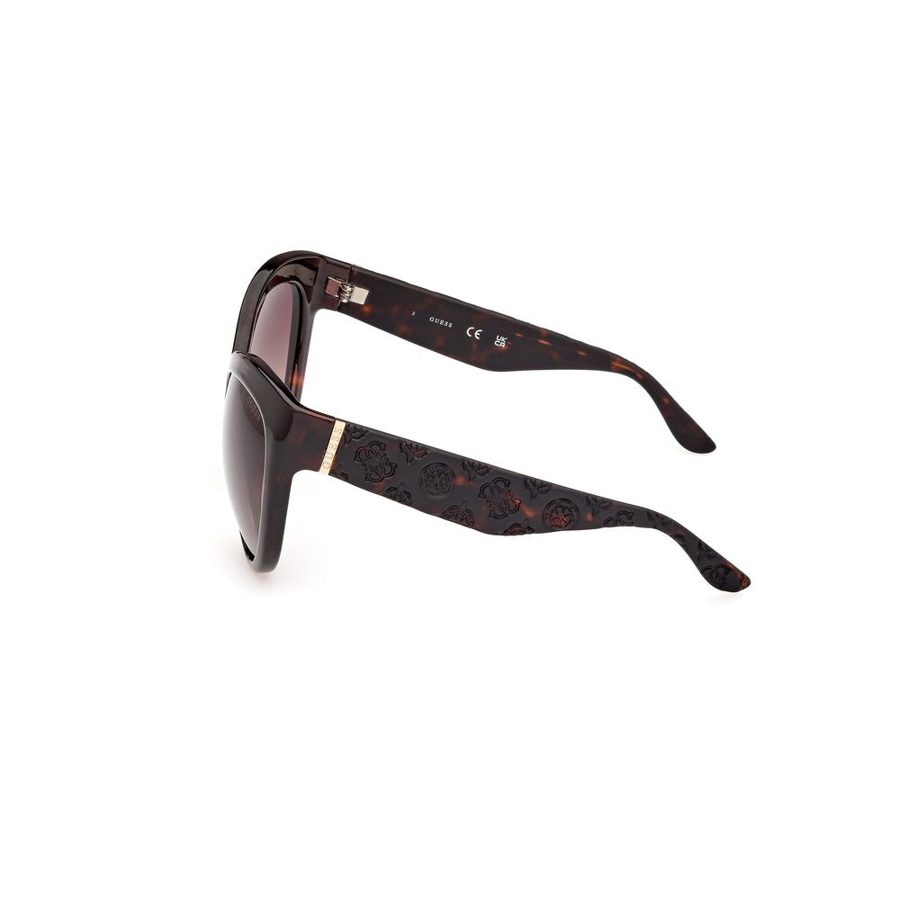 Guess Brown Resin Sunglasses Guess