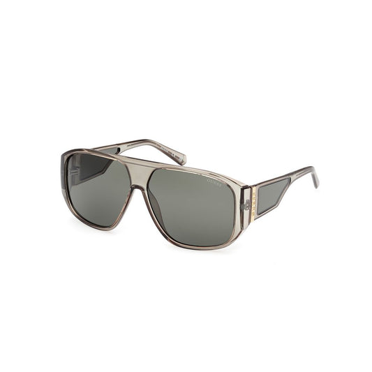 Guess Green Resin Sunglasses Guess