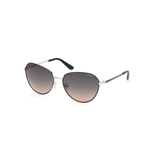 Guess Green Metal Sunglasses Guess