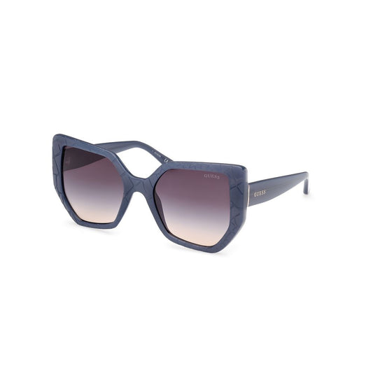 Guess Blue Resin Sunglasses Guess