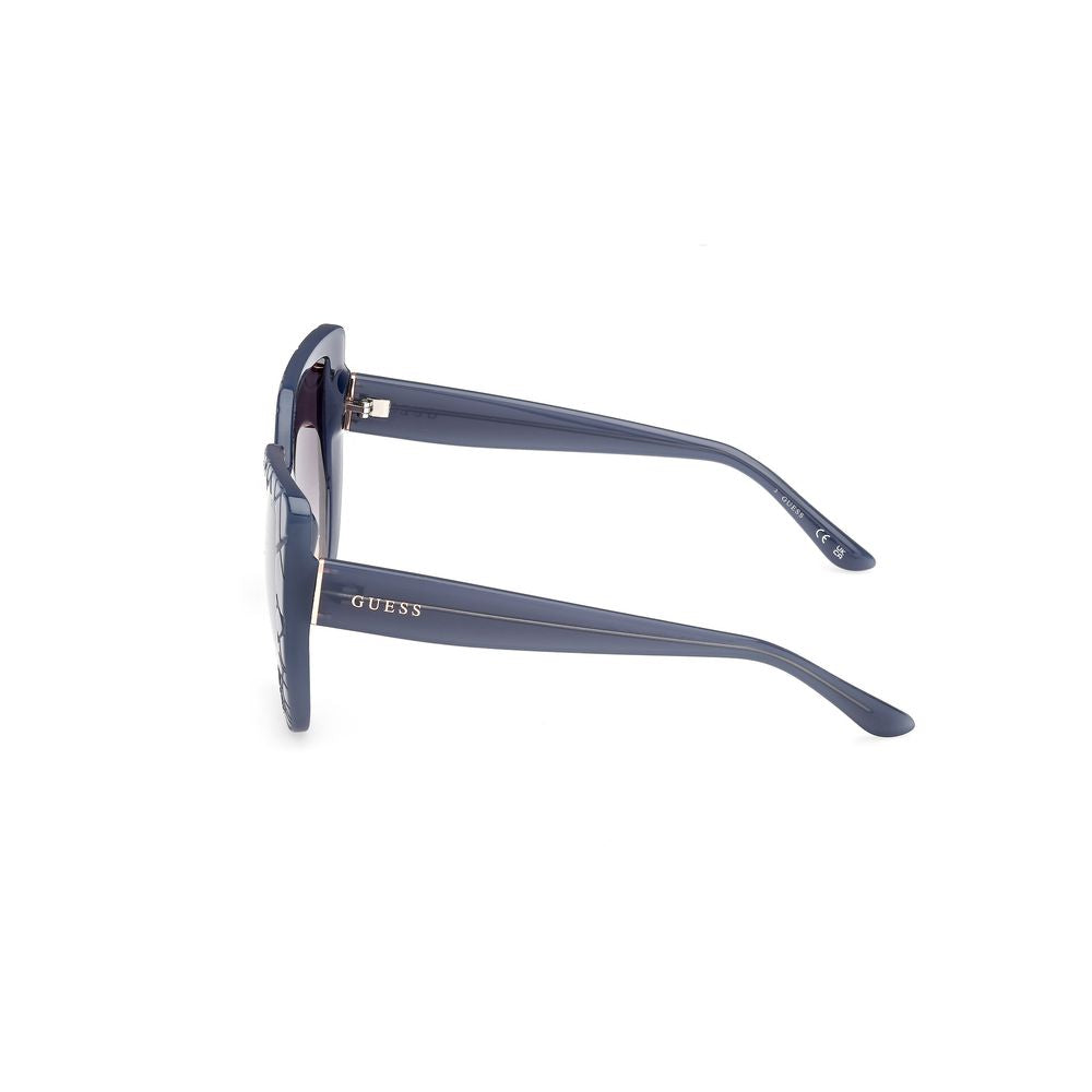 Guess Blue Resin Sunglasses Guess