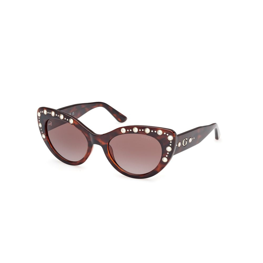 Guess Brown Resin Sunglasses Guess