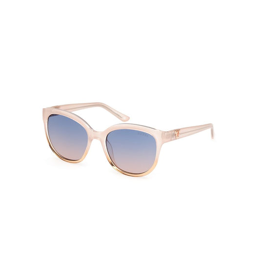 Guess Beige Resin Sunglasses Guess