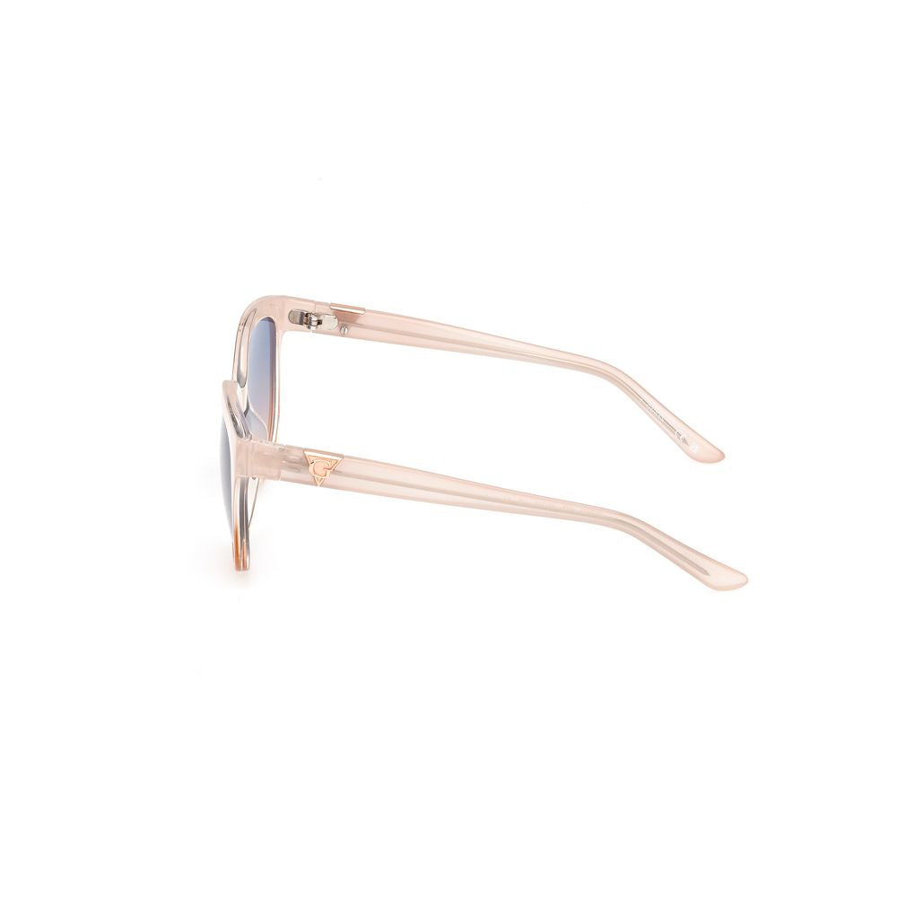 Guess Beige Resin Sunglasses Guess