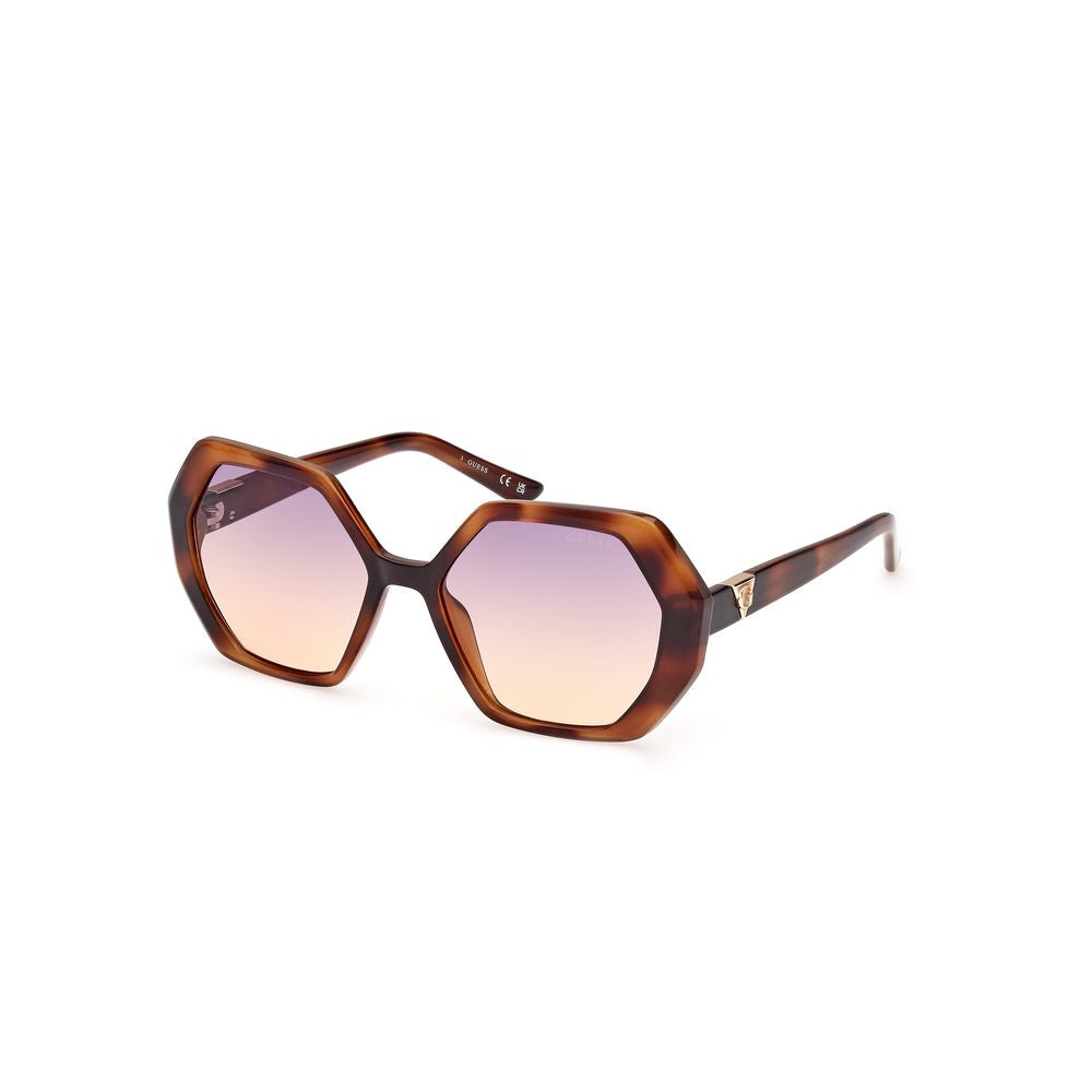 Guess Brown Resin Sunglasses Guess