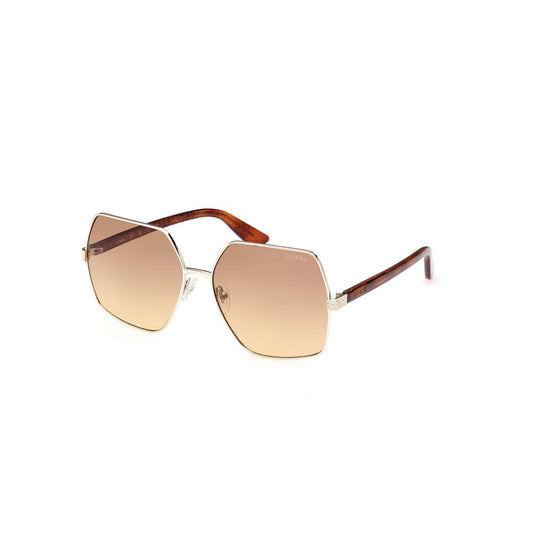 Guess Gold Metal Sunglasses Guess