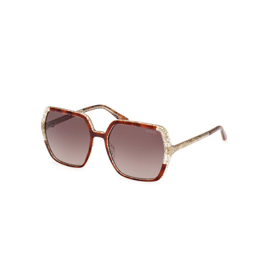 Guess Brown Resin Sunglasses Guess