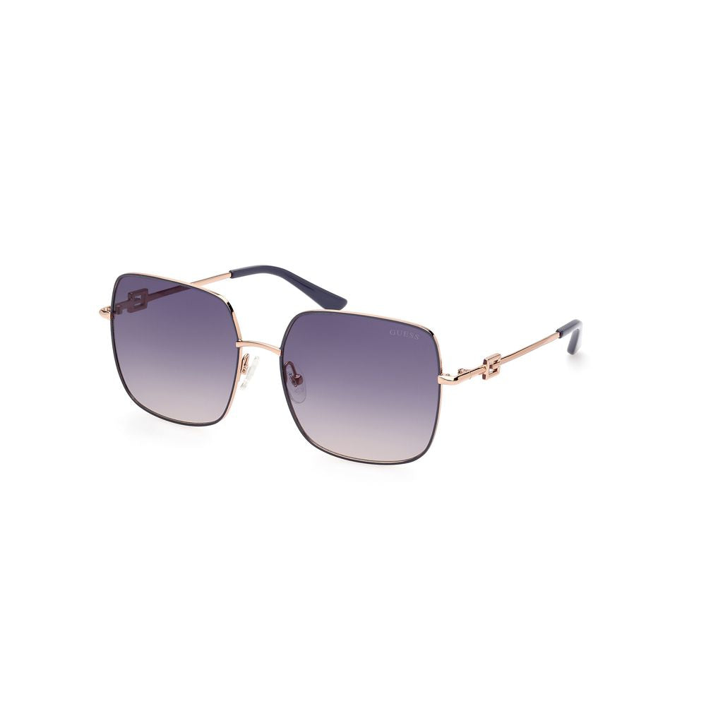 Guess Gray Metal Sunglasses Guess