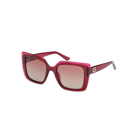 Guess Red Resin Sunglasses Guess