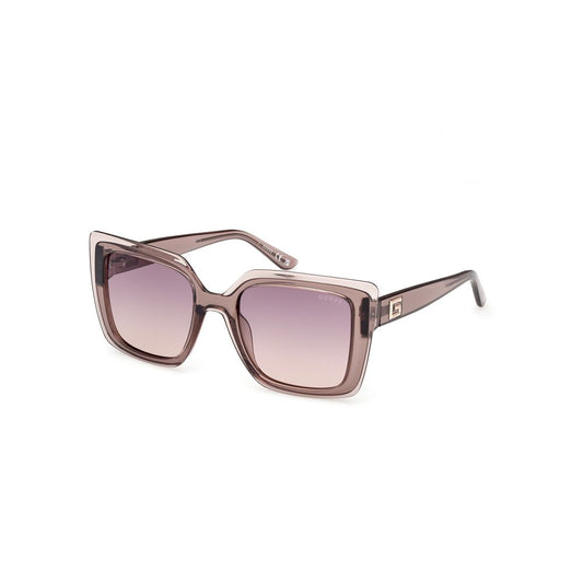 Guess Beige Resin Sunglasses Guess