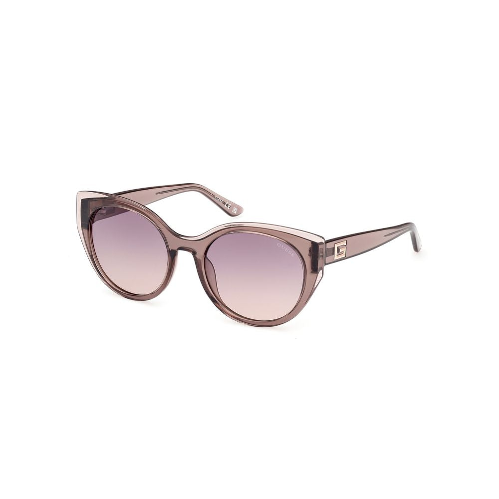 Guess Beige Resin Sunglasses Guess