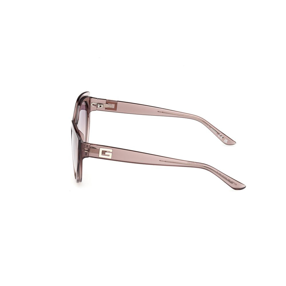 Guess Beige Resin Sunglasses Guess