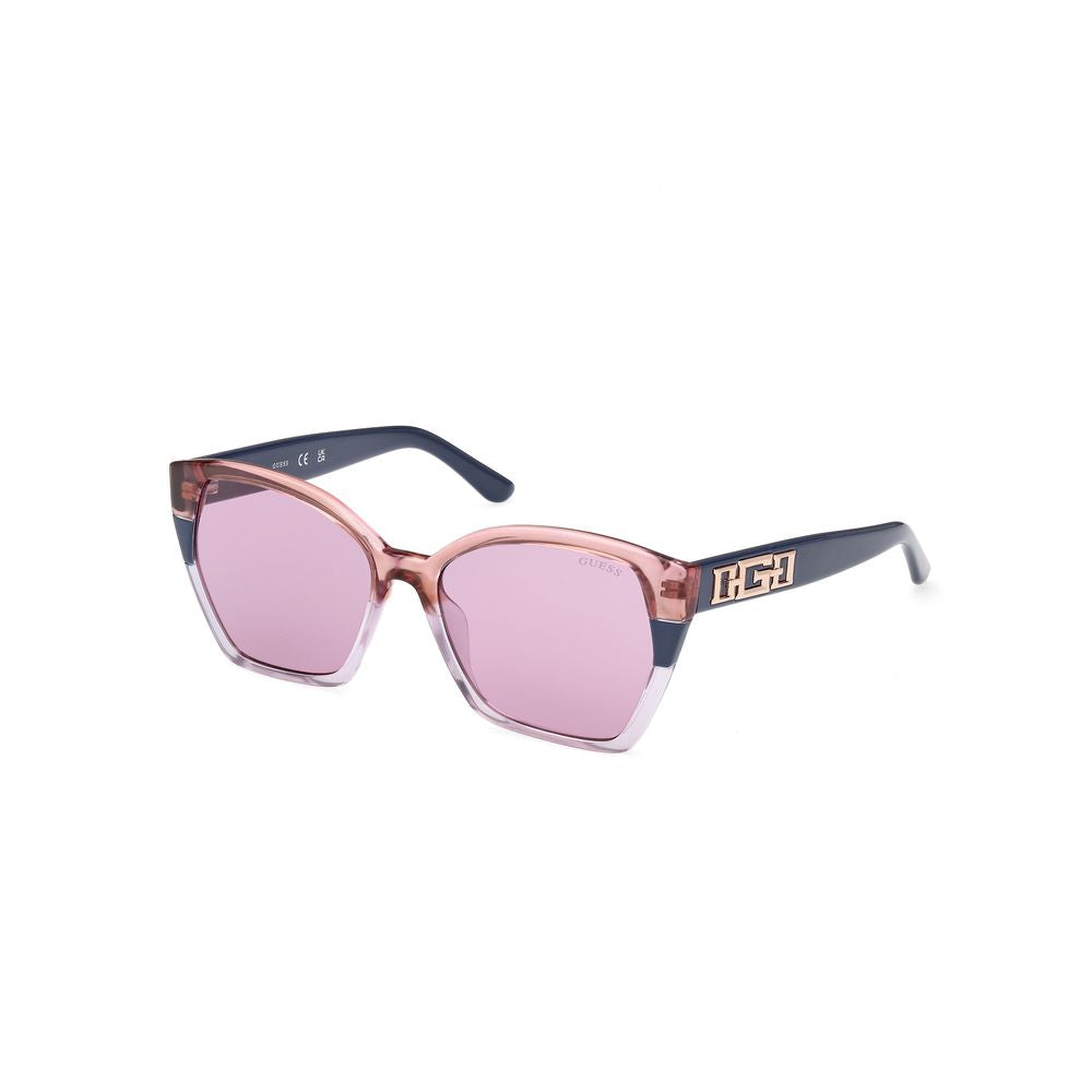 Guess Blue Resin Sunglasses Guess