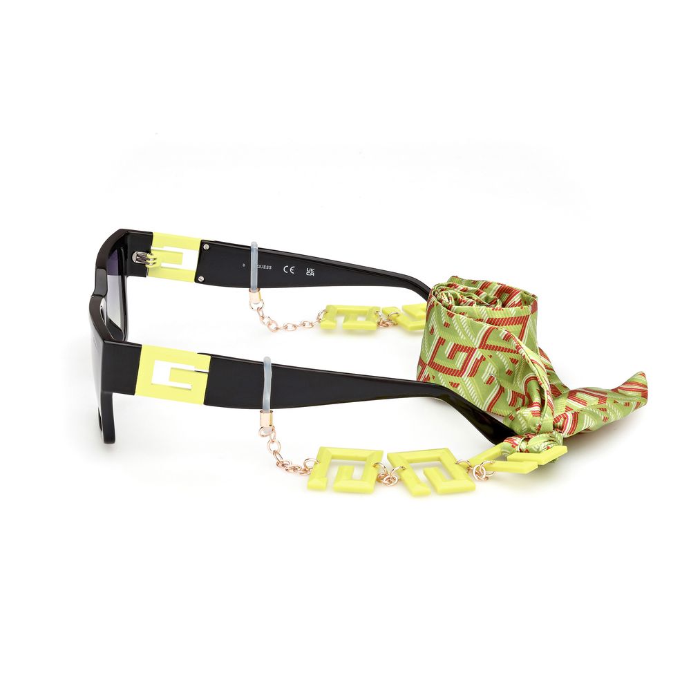 Guess Yellow Resin Sunglasses Guess