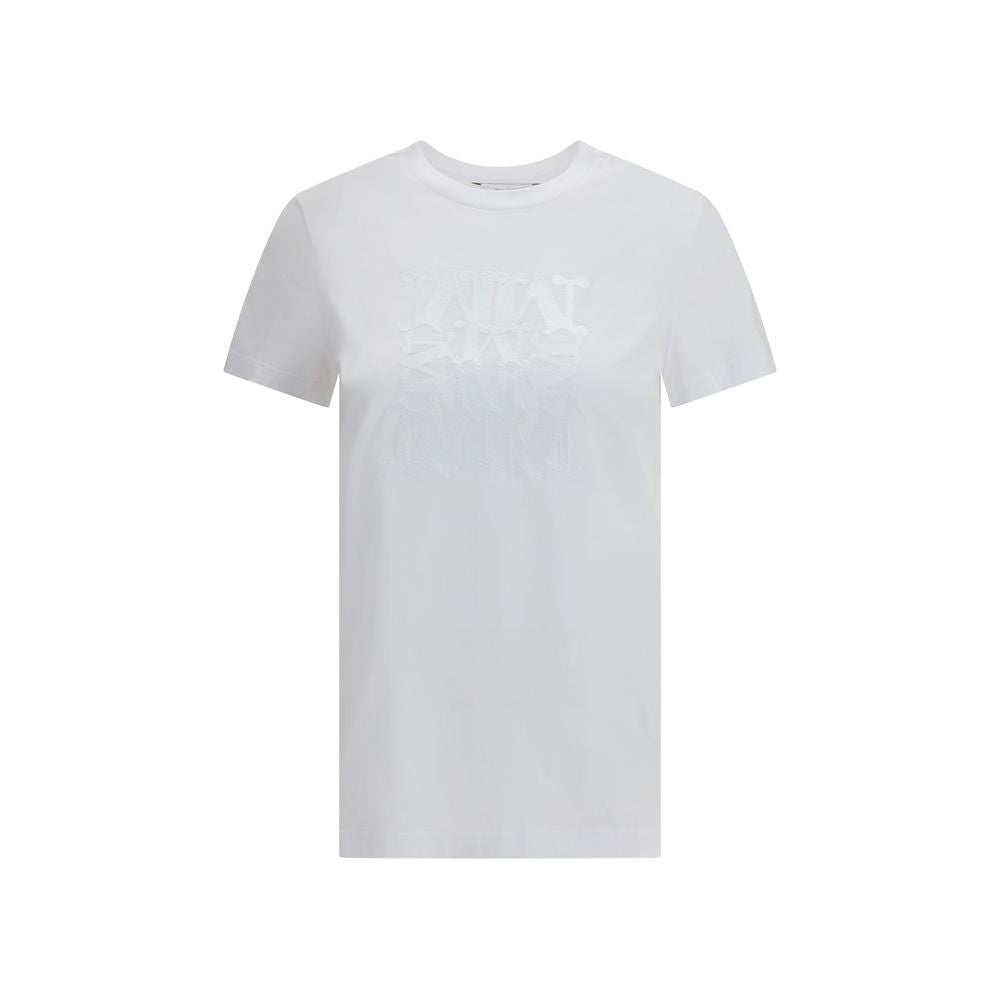 Max Mara White Cotton T-Shirt Max Mara