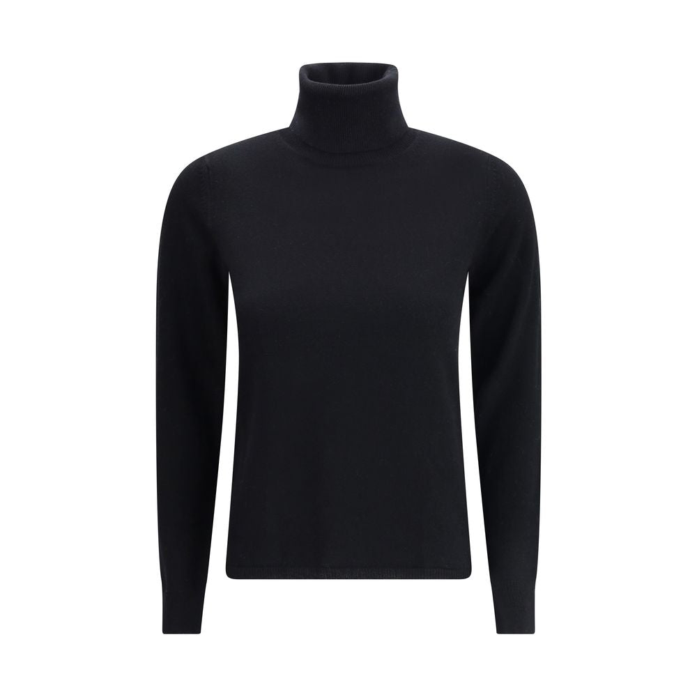 Max Mara Black Wool Turtleneck Max Mara