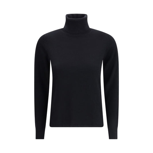 Max Mara Black Wool Turtleneck Max Mara