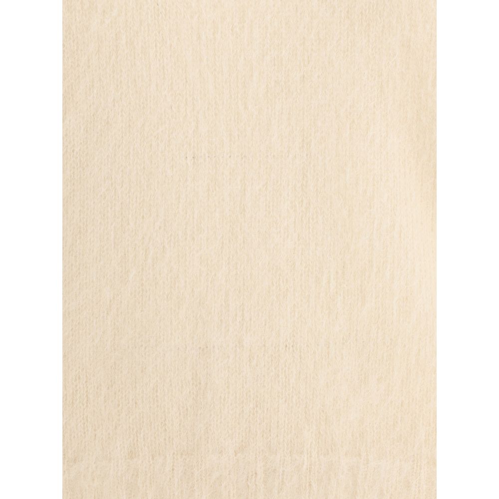 Max Mara Cream Polyamide Sweatshirt Max Mara