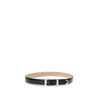 Khaite Black Calf Leather Bos Taurus Regular Belt Khaite