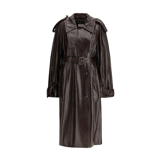 Max Mara Brown Cotton Coat Max Mara