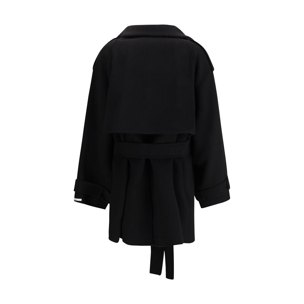 Max Mara Black Wool Coat Max Mara
