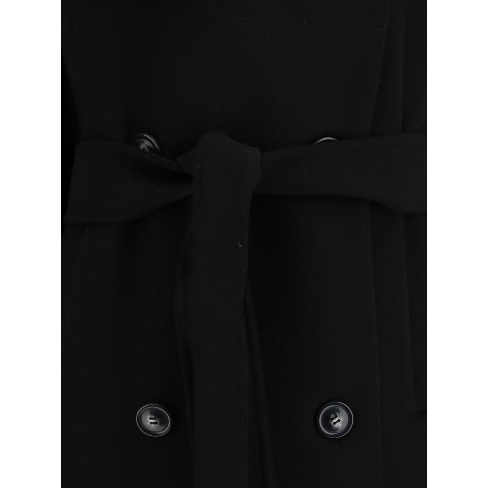 Max Mara Black Wool Coat Max Mara