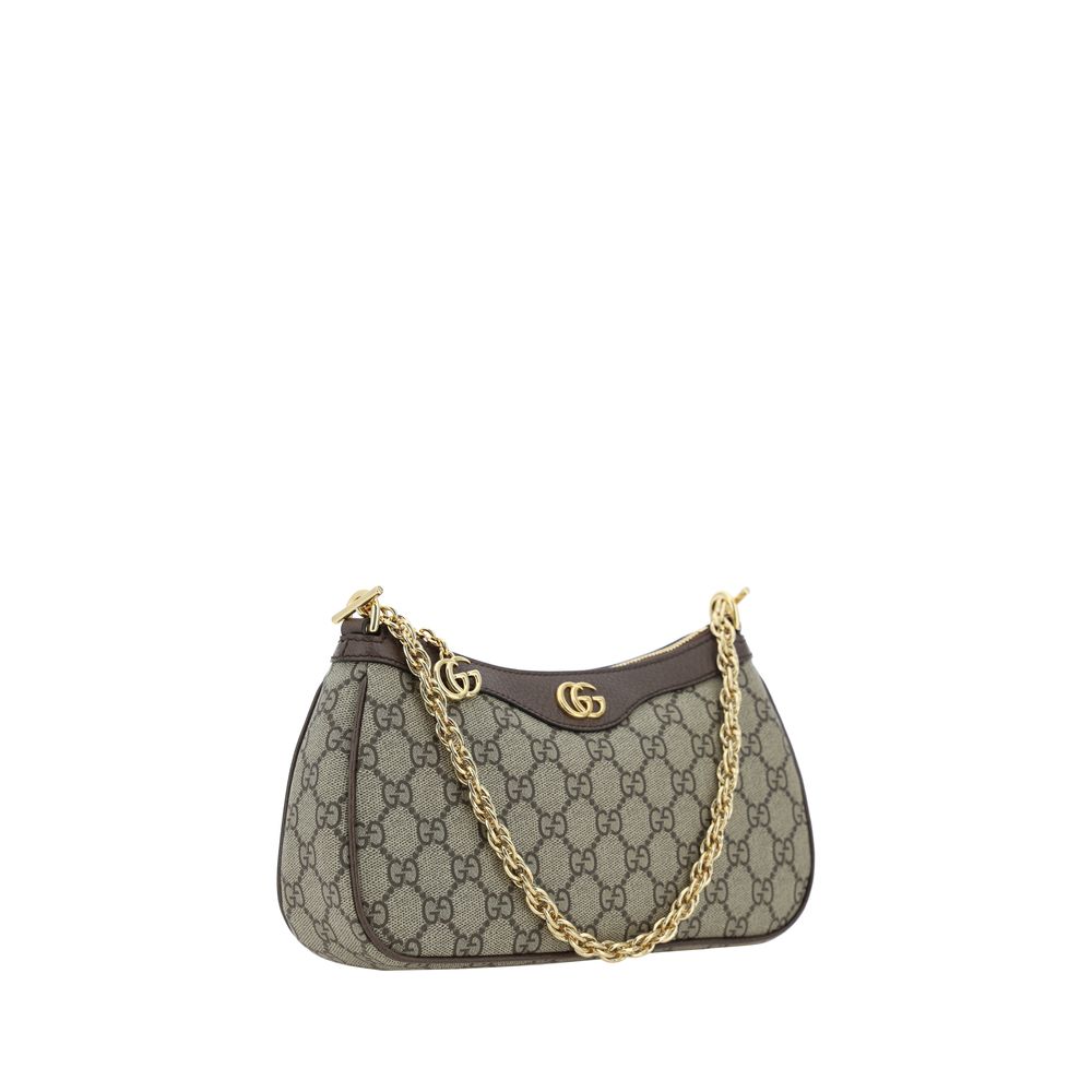 Gucci Brown Cotton Shoulder Bag Gucci