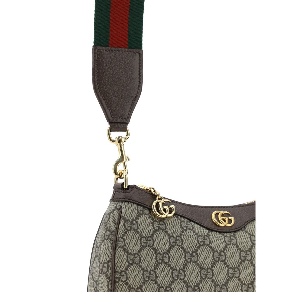 Gucci Brown Cotton Shoulder Bag Gucci