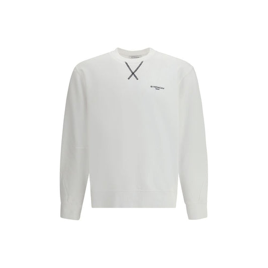 Givenchy White Cotton Sweatshirt Givenchy