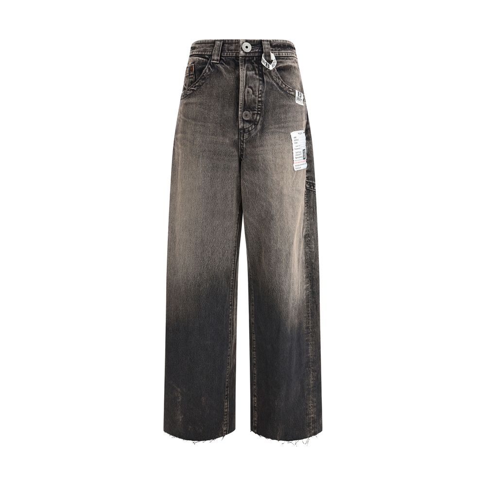 Maison Mihara Yasuhiro Black Cotton Jeans Denim Maison Mihara Yasuhiro