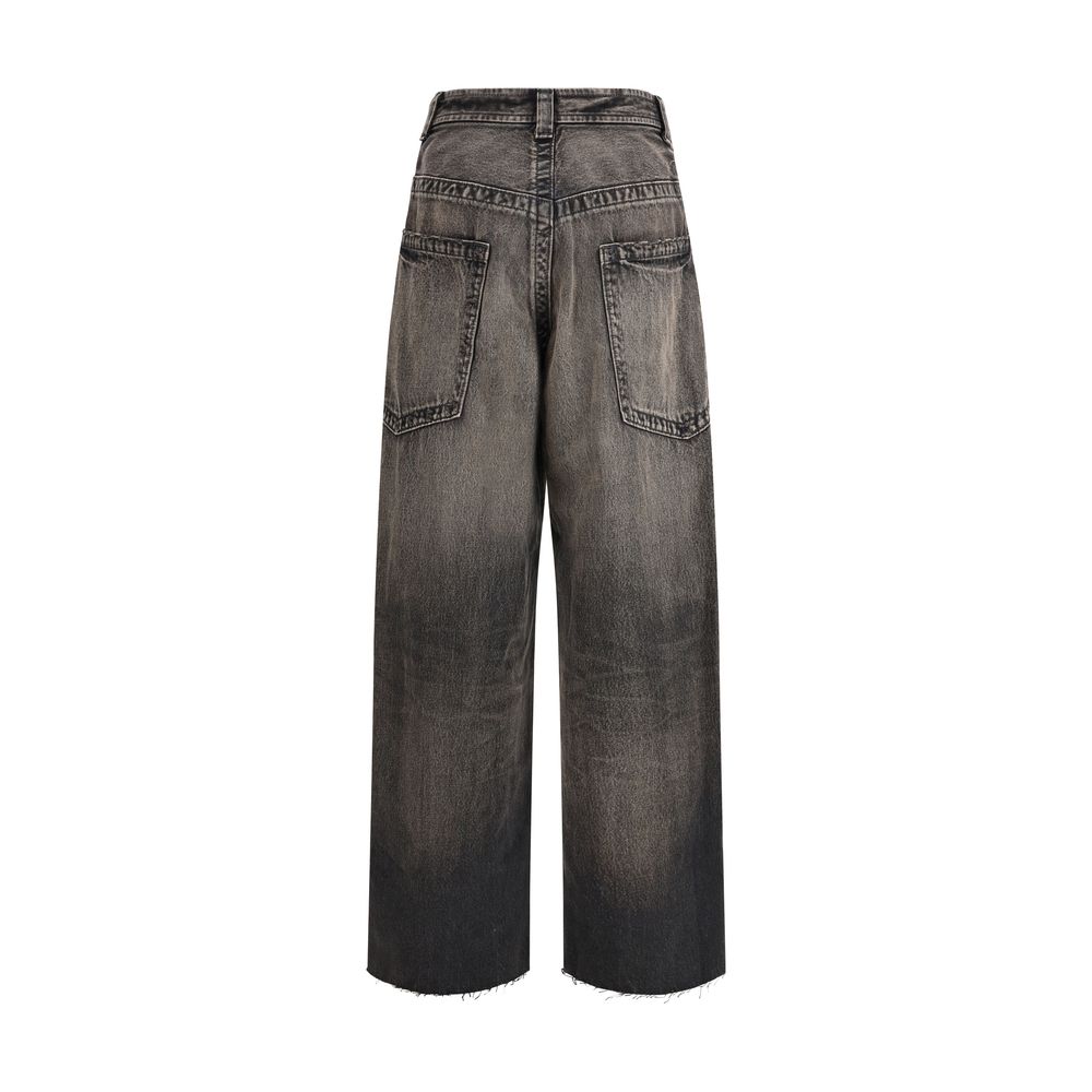 Maison Mihara Yasuhiro Black Cotton Jeans Denim Maison Mihara Yasuhiro